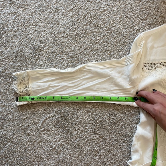 Saylor Leora White Lace Dress Medium From Revolve - Picture 12 of 13